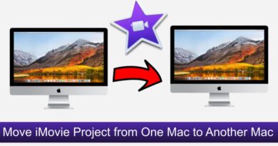 move imovie project from one mac to another
