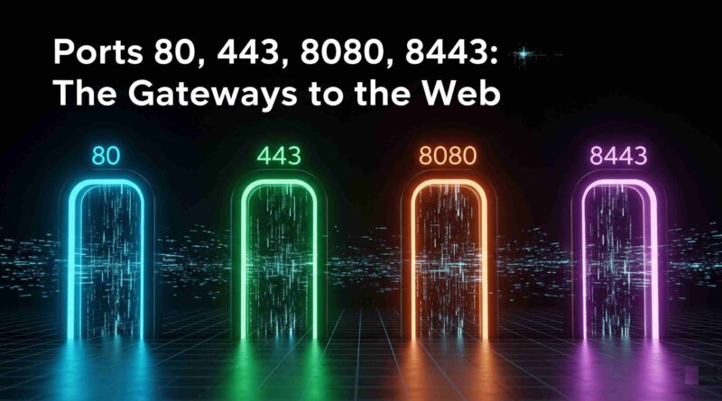 Why Ports 80, 443, 8080, and 8443 Became the Gateways to the Web